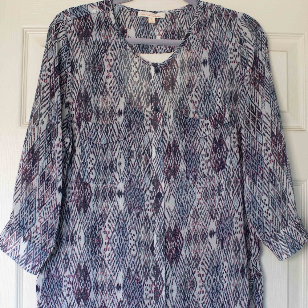 Creative Commune Sebastianne Button Down Blouse